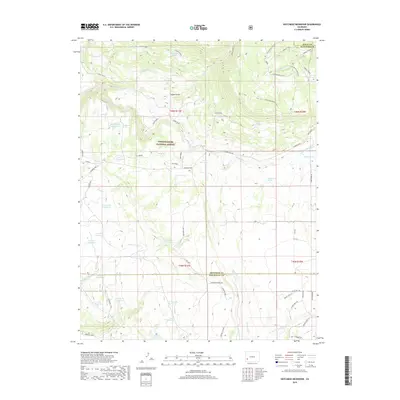 2019 Map of Hotchkiss Reservoir, 2019 Print