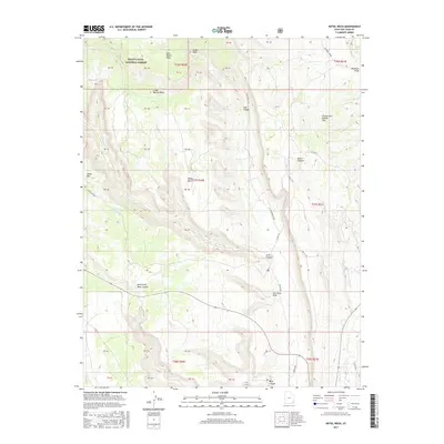 2017 Map of Hotel Rock, 2017 Print