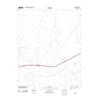 2011 Map of Houck, 2011 Print