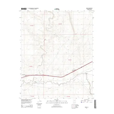 2014 Map of Houck, 2014 Print