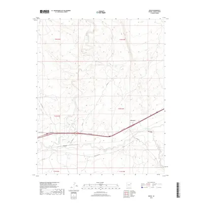 2018 Map of Houck, 2018 Print