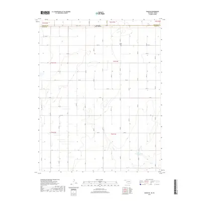 2018 Map of Hough NE, 2018 Print