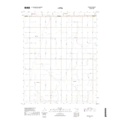 2018 Map of Hough NW, 2018 Print