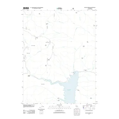 2012 Map of Hough Springs, 2012 Print