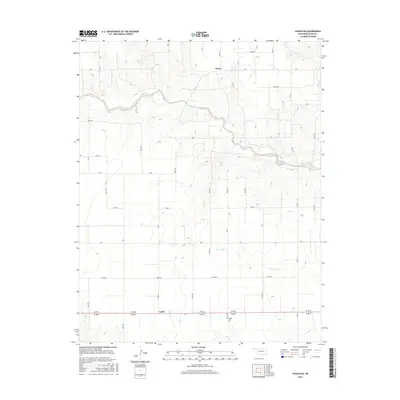 2016 Map of Hough SW, 2016 Print
