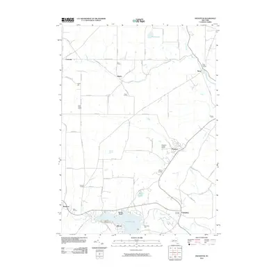 2010 Map of Houghton, 2010 Print
