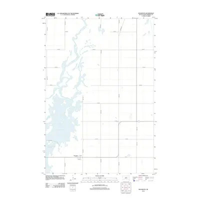 2012 Map of Houghton, 2012 Print