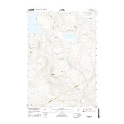 2014 Map of Houghton, 2014 Print