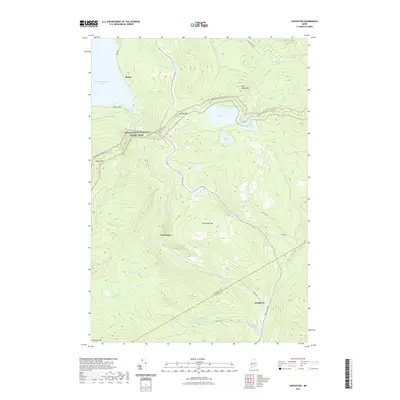 2021 Map of Houghton, 2021 Print