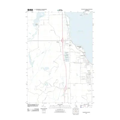 2011 Map of Houghton Lake, 2011 Print