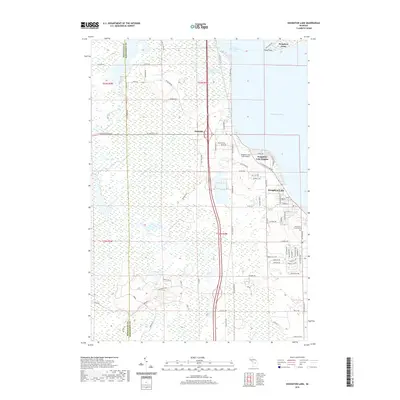 2019 Map of Houghton Lake, 2019 Print
