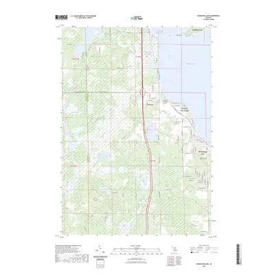 2023 Map of Houghton Lake, 2023 Print