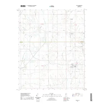 2021 Map of Houlka, 2021 Print