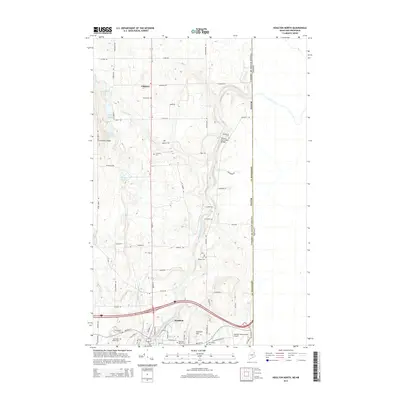 2014 Map of Houlton North, 2014 Print