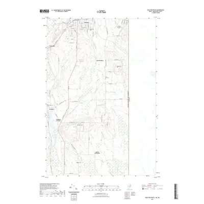 2021 Map of Houlton South, 2021 Print