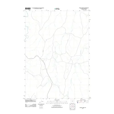 2012 Map of House Creek, 2012 Print