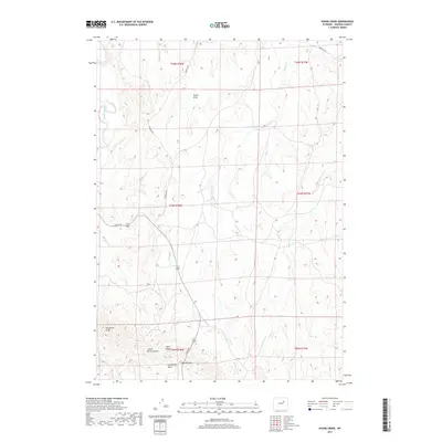2017 Map of House Creek, 2017 Print