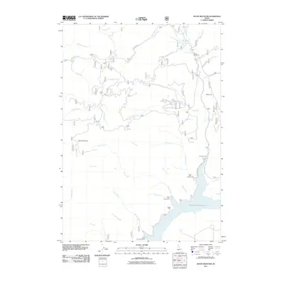 2011 Map of House Mountain, 2011 Print