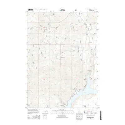 2013 Map of House Mountain, 2013 Print
