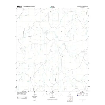 2012 Map of House Mountain, 2012 Print