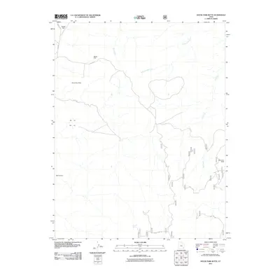 2011 Map of House Park Butte, 2011 Print