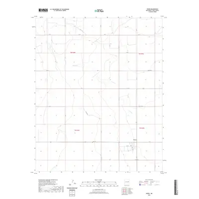 2020 Map of House, 2020 Print