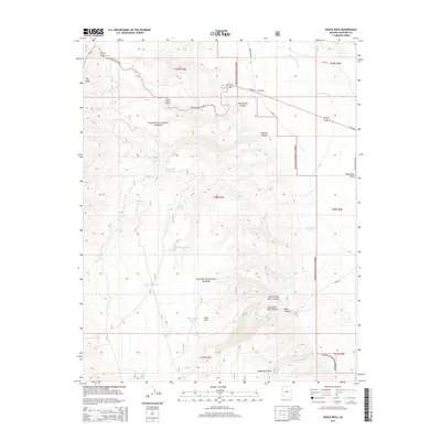 2014 Map of House Rock, 2014 Print