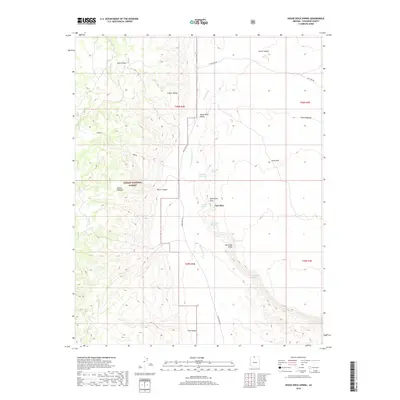 2018 Map of House Rock Spring, 2018 Print