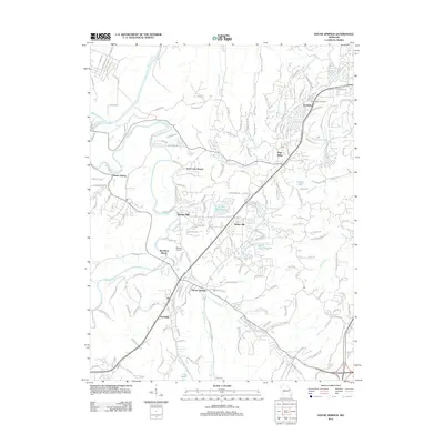 2012 Map of House Springs, 2012 Print