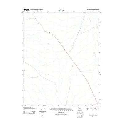 2011 Map of Housholder Pass, 2011 Print