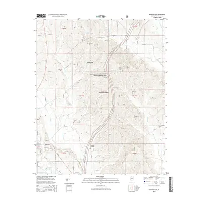 2015 Map of Houston East, 2015 Print