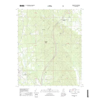 2018 Map of Houston East, 2018 Print