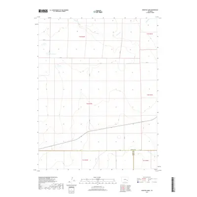 2019 Map of Houston Lakes, 2019 Print