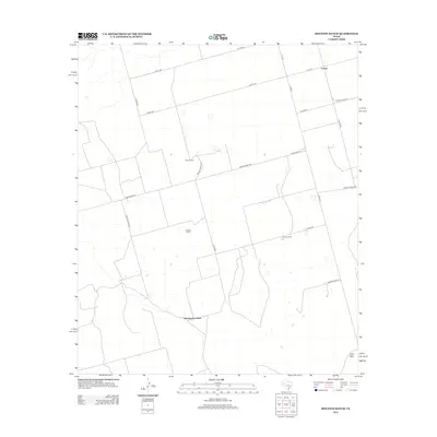 2012 Map of Houston Ranch, 2012 Print