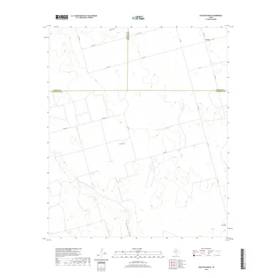 2019 Map of Houston Ranch, 2019 Print