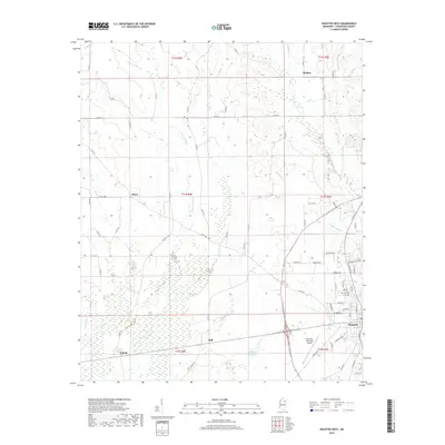2018 Map of Houston West, 2018 Print