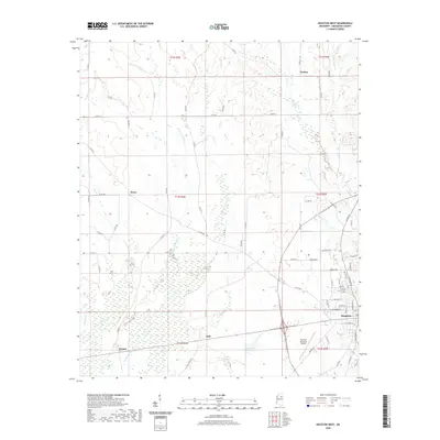 2020 Map of Houston West, 2020 Print