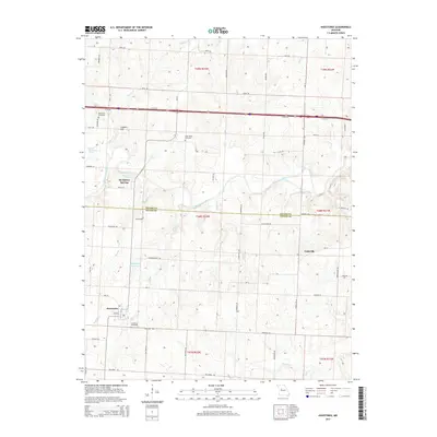 2014 Map of Houstonia, 2014 Print