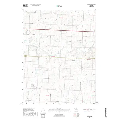 2017 Map of Houstonia, 2017 Print