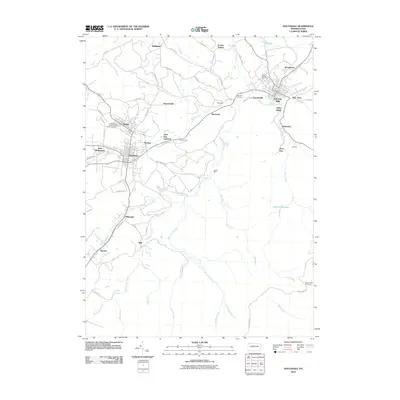 2010 Map of Houtzdale, 2010 Print