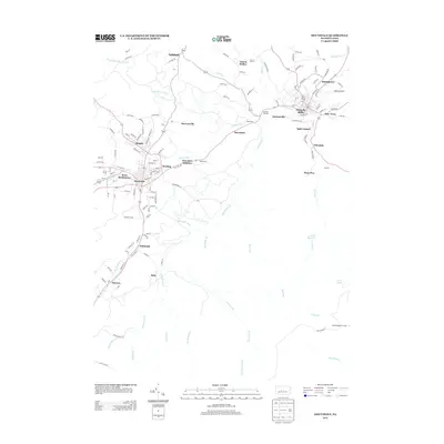 2013 Map of Houtzdale, 2013 Print