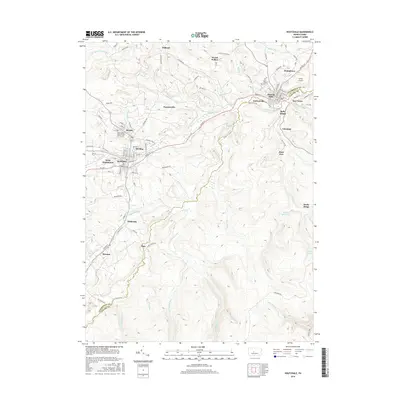 2016 Map of Houtzdale, 2016 Print