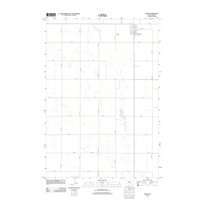 2012 Map of Hoven, 2012 Print