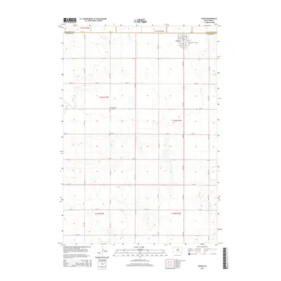 2015 Map of Hoven, 2015 Print