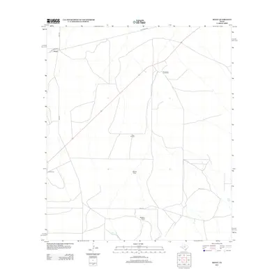 2012 Map of Hovey, 2012 Print