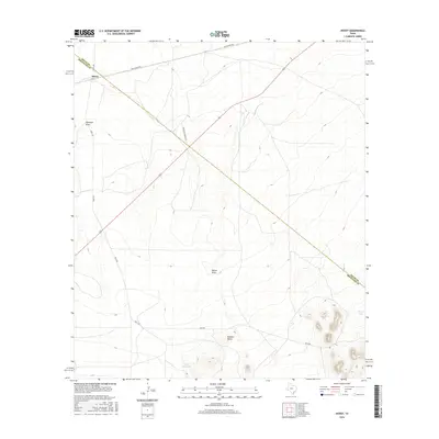2016 Map of Hovey, 2016 Print