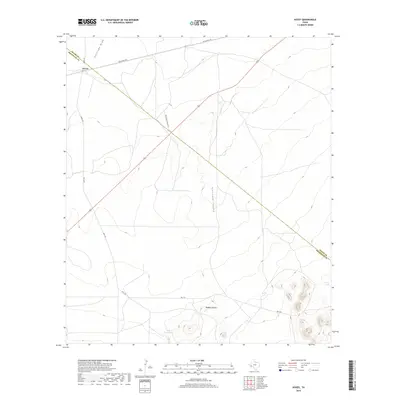 2019 Map of Hovey, 2019 Print