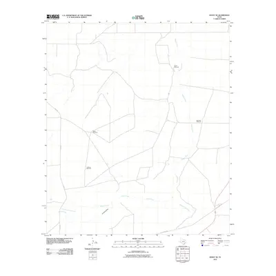 2010 Map of Hovey NE, 2010 Print