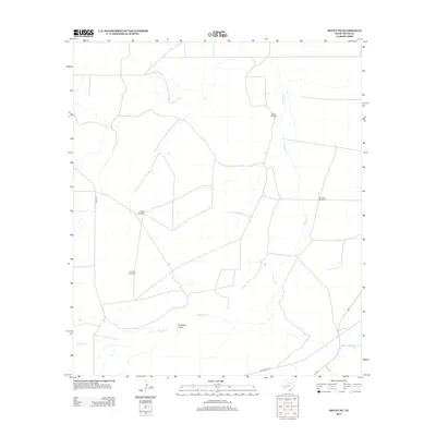 2012 Map of Hovey NE, 2012 Print