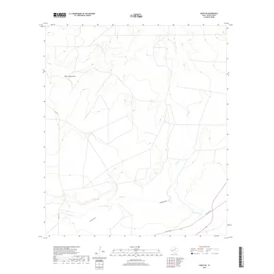 2019 Map of Hovey NE, 2019 Print